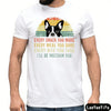 Boston Terrier Dog Every Snack You Make Summer Vintage Graphic Men T-Shirt Dog Lovers Tees Retro Dog Graphic Print Clothes
