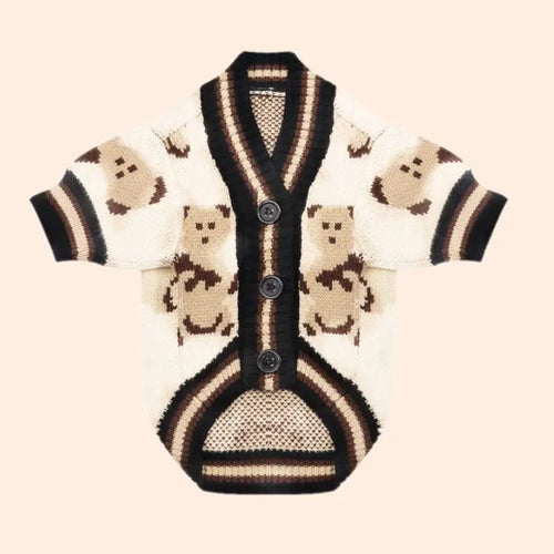 Bear Knit Dog Sweaters