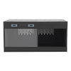 Reptile Lounge Habitat with Glass Sliding Door and Intelligent Thermostat 80*40*40cm Reptile Breeding Box LCD Reptile Pet  Box