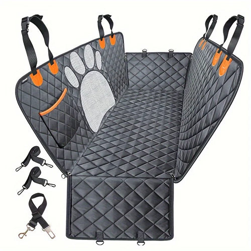 Dog Car Seat Cover Hammock - Waterproof Anti-Slip Oxford Cloth