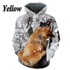 New Fashion Casual German Shepherd Animal Dog 3D Printing Men's Round Neck Hoodie Tops T-shirt Couple Hoodie