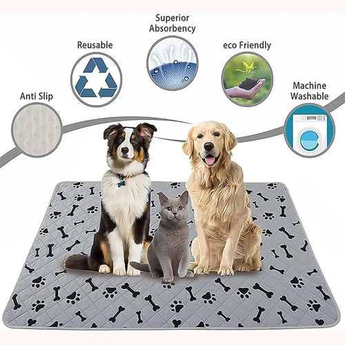 Dog Pee Pads Fast Absorbent Training Mat Leak-Proof Pet Training Pads for Dogs Indoor for Cats Potty Training Home Travel