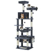 PAWZ Road Large Cat Tree Tower - 72 Multi-Level with Condo Grey