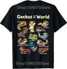 Cute Leopard Gecko Pocket T Shirts Men Women Christmas Gift Streetwear Tee Shirt Short Sleeve Unisex Loose Clothing