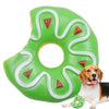 Dog Squeak Chew Toy - Plush Donut Burger Ice Cream Style