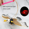 Electric Flying Bird Cat Toy Bird Simulation Interactive Hanging Parrot Eagle Flying Toy For Cats Relieve Boredom Teasing Toys