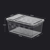 Reptile Tank Insect Spiders Tortoise Lizard Plastic Transparent Reptile Breeding Box Vivarium With Balcony Feeding Supplies