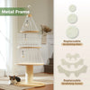 PAWZ Road Christmas Cat Tree Tower - 3 Condos Green/White 135cm