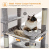 Pequlti 72 Multi-Level Cat Tree Tower with Condo & Hammock