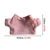 Guinea Pig Clothes Striped Small Pets T-shirt Soft Breathable Elastic Shirt for 5.9-inch Hamster Chinchilla Anti-shedding Outfit