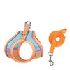 Adjustable Bunny Harness and Leash Set Double Buckle with Reflective Strips Rabbit Vest Pets Stuff Suitable for Rabbit Walks