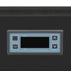 Reptile Lounge Habitat with Glass Sliding Door and Intelligent Thermostat 80*40*40cm Reptile Breeding Box LCD Reptile Pet  Box