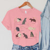 Rat T-Shirts Women Harajuku Animal Tops Summer Casual Fashion TShirts Vintage Paddy Print Women's Clothing Rat Female T-Shirts