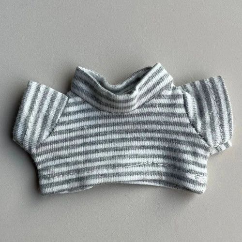 Guinea Pig Clothes Striped Small Pets T-shirt Soft Breathable Elastic Shirt for 5.9-inch Hamster Chinchilla Anti-shedding Outfit