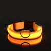 LED Glow Dog Collar & Leash | Nylon Night Safety Flashing Collar