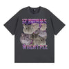 It Burns When I Pee Graphic T Shirts Funny Cute That Go Hard Chinchilla T-shirt Men Women's Fashion Vintage Short Sleeve T Shirt