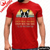 Boston Terrier Dog Every Snack You Make Summer Vintage Graphic Men T-Shirt Dog Lovers Tees Retro Dog Graphic Print Clothes