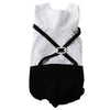 English Style Gentleman Dog Dress Puppy Suit with Tie for Formal Occasions Four Seasons Wedding Pet Photo Teddy Clothes