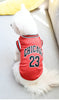 Dog Basketball Jersey Clothes Boy Girl Dog Pet Vest Clothes Puppy Shirt Apparel Cute Outfit Summer T-shirt for All Breeds XS-5XL