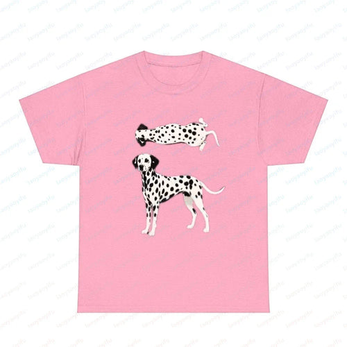 Dalmatian Pet Cotton Tee Dog Lover Vintage Classic Fashion Streetwear Dog Dad Lovely Summer Outdoors Breathable Men's Clothing