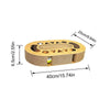 Double-Sided Corrugated Cat Scratching Board - Brown Cardboard Toy