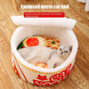 Noodle Shape Cat House Soft Sofa Noodle Nest House Creative Pet Kennel With Cover For Indoor Small Medium Large Cats