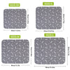 **1PC Puppy Pads With Pheromones Washable PuppyPad Pee Pads Ultra-Durable 4-Layer Leak-Proof Training Mats With Non-Slip Bottom