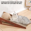 Natural Sisal Cat Scratcher Toy with Ball - 15.75 Durable Board