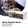 Stackable Reptile Terrarium, PVC Bearded Dragon Enclosure – Tempered Glass Tank for Amphibians Reptilians Arachnids Pets Habitat