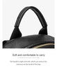FOXER Brand Genuine Leather + Microfiber Women's Backpack Fashion Female Travel Bag Large Capacity Waterproof Backpack