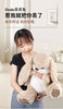 Large Angry Rabbit Plush Toy - Kawaii Stuffed Animal Doll