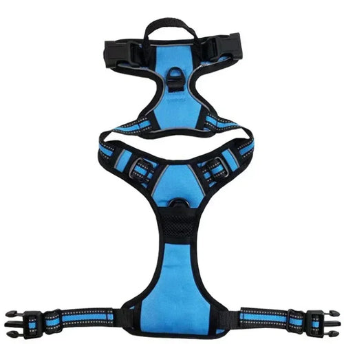 YOUSE Reflective Nylon Dog Harness - Adjustable Breathable Vest