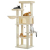 PAWZ Road Large Multi-Level Cat Tree - 186cm Wood Tower