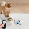 Automatic Interactive Mouse Cat Toy - USB Rechargeable Squeaky Toy