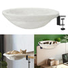 1 Piece Cat Desk Bed Comfortable And Soft Round Desktop Cat Perch Desktop Mounted Cat Litter Box With Pet Mat