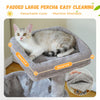 PAWZ Road Large Multi-Level Cat Tree with Condo and Hammock