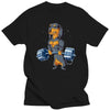 Dachshund Dog Weightlifting Funny Deadlift Gym T Shirts Graphic Streetwear Short Sleeve Birthday Gifts Summer T-shirt Women Y2K