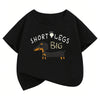 Fashion Dachshund Dog Design T-Shirt Printed T Shirt Boys Girls Summer Clothes Short Sleeve Tops T-Shirts Cute Clothing Kids