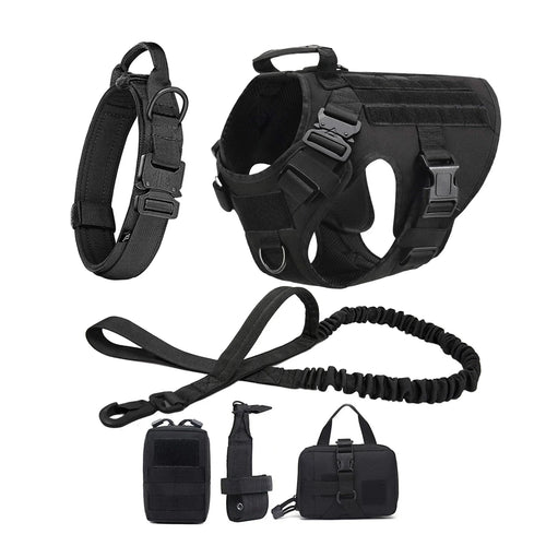 Ultimate Explorer Tactical Dog Harness & Leash Set