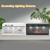 Reptile Lounge Habitat with Glass Sliding Door and Intelligent Thermostat 80*40*40cm Reptile Breeding Box LCD Reptile Pet  Box