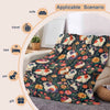 Ultra-Soft Guinea Pig Print Flannel Throw Blanket - Plush, Lightweight, Warm for Couch, Bedroom, Travel | All-Season Comfort, An