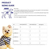 Striped Dog Shirt for Small Dogs Breathable Cotton Pet T-Shirt for Teddy Bichon Schnauzer Spring Summer Autumn Puppy Clothes