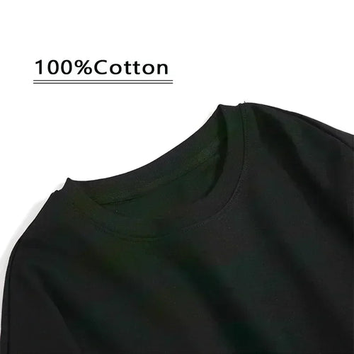 2026 Men's German Shepherd Print 100% Pure Cotton Round Neck T-shirt Casual Summer Outdoor Soft Breathable Short Sleeved Shirt