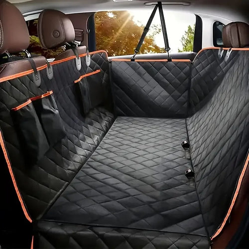 Dog Car Seat Cover - Waterproof Hammock for Cars & Trucks