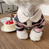 Striped Dog Shirt for Small Dogs Breathable Cotton Pet T-Shirt for Teddy Bichon Schnauzer Spring Summer Autumn Puppy Clothes