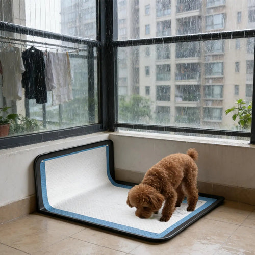 Folding Non Slip Pee Pad Silicone Dog Potty Training Pads Portable Dog Pee Pad Easy-to-clean Pet Pads For All Sizes Of Dog Cats