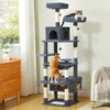 Pequlti 72 Multi-Level Cat Tree Tower with Condo & Hammock