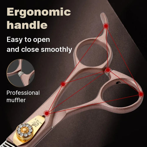 Fenice 7.5 Pet Grooming Thinning Scissors - JP440C Steel