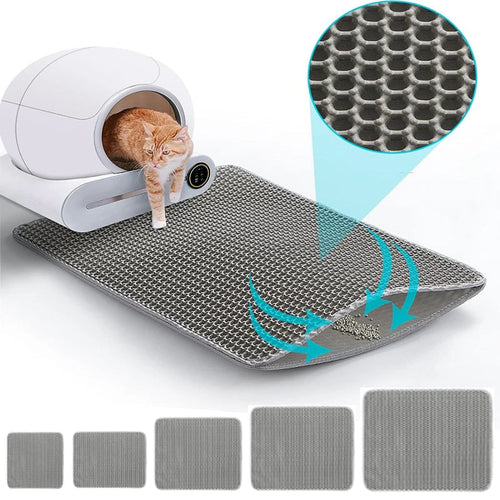 🎁 DOEL™ Anti-Tracking Cat Litter Mat — Waterproof, Double-Layer Design (Mess-Free Floors + Easy Cleanup) (100% off)