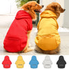 Pet Hoodies for Large Dogs Spring and Autumn Fleece Golden Retriever Sweatshirt with Hat and Zip Pocket  Pet Clothing